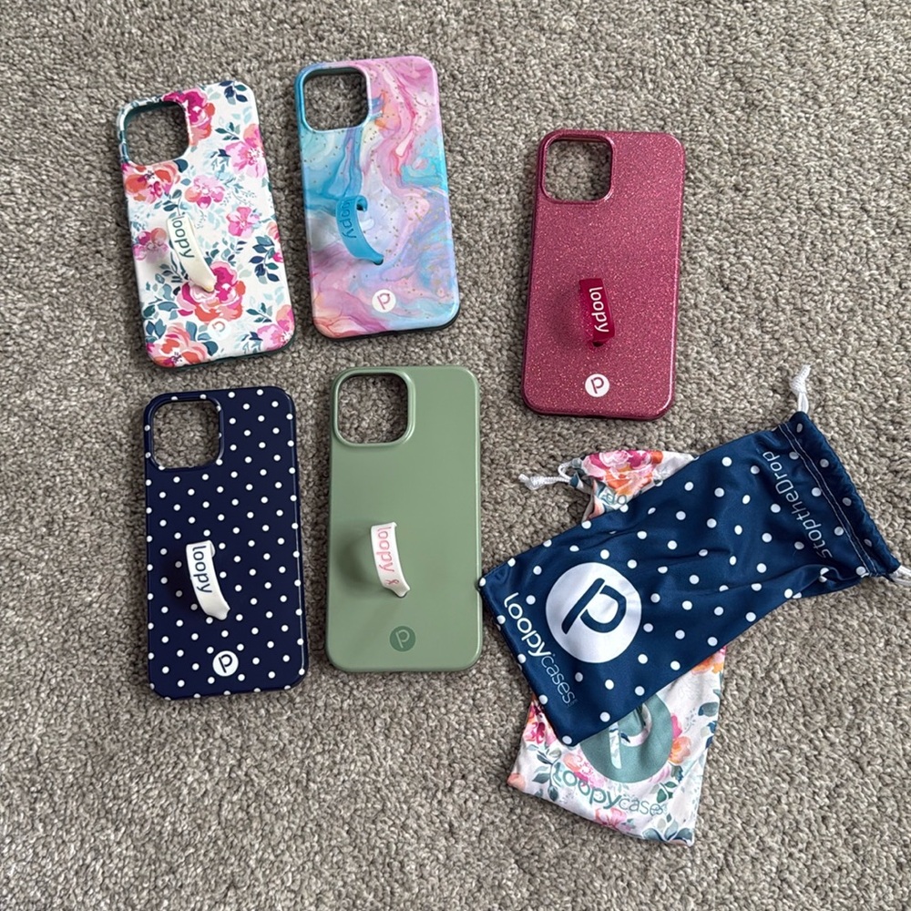 iPhone 12 Pro Max Loopy Case Set Of 5